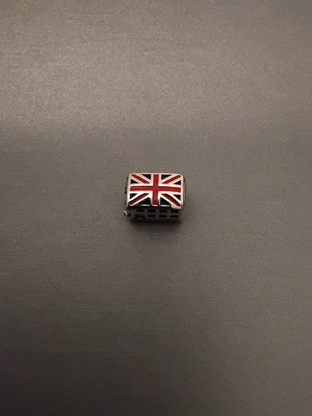 Authentic Pandora Union Jack London Bus Charm - EUC